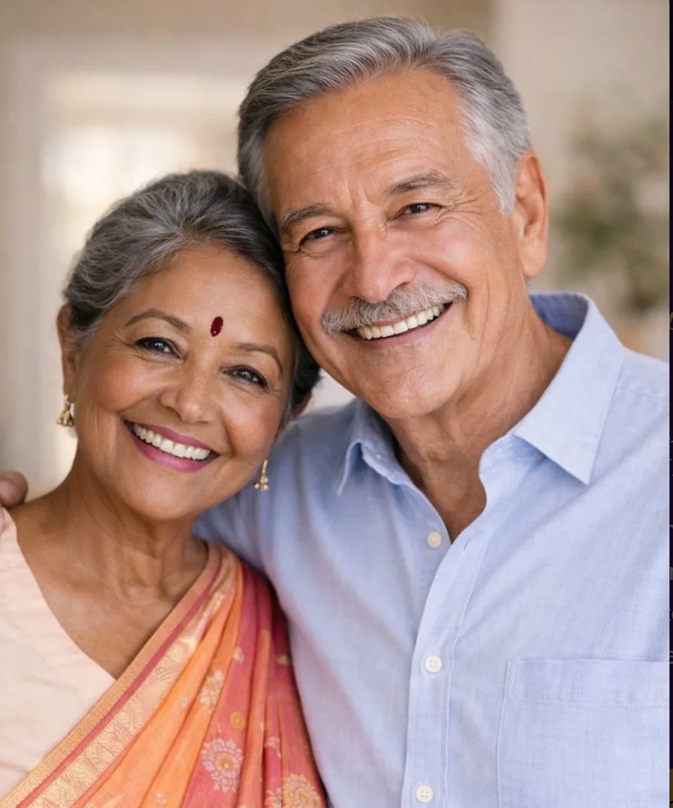 Happy residents at Luxia Harmony Haven