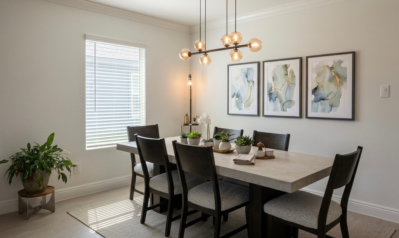 Dining Room at Luxia Harmony Haven