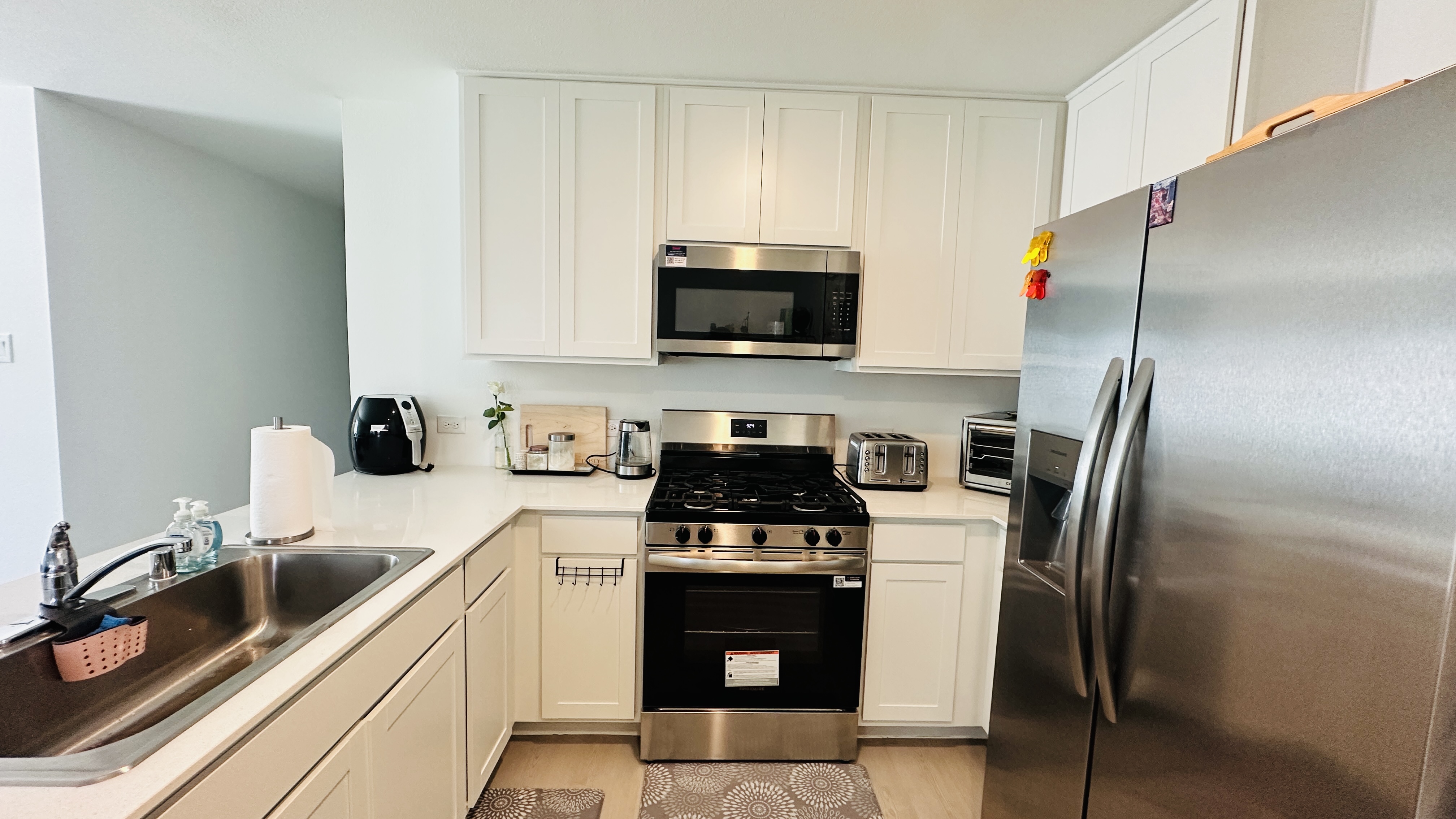 Kitchen at Luxia Harmony Haven