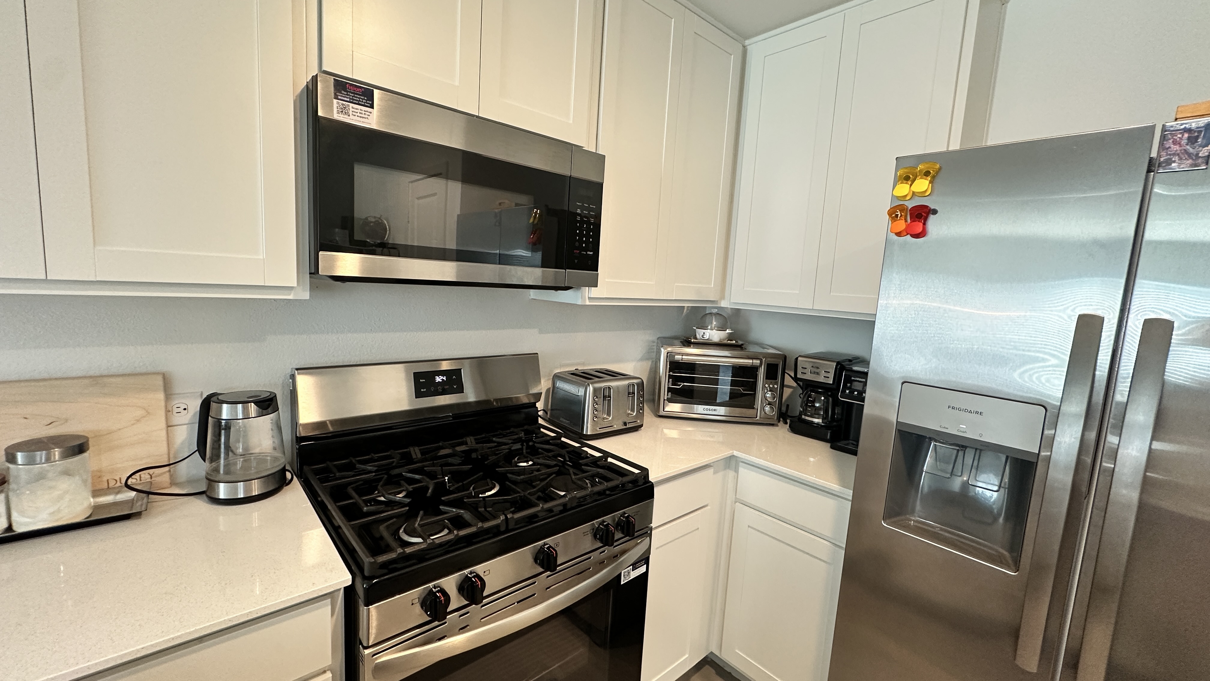 Kitchen at Luxia Harmony Haven