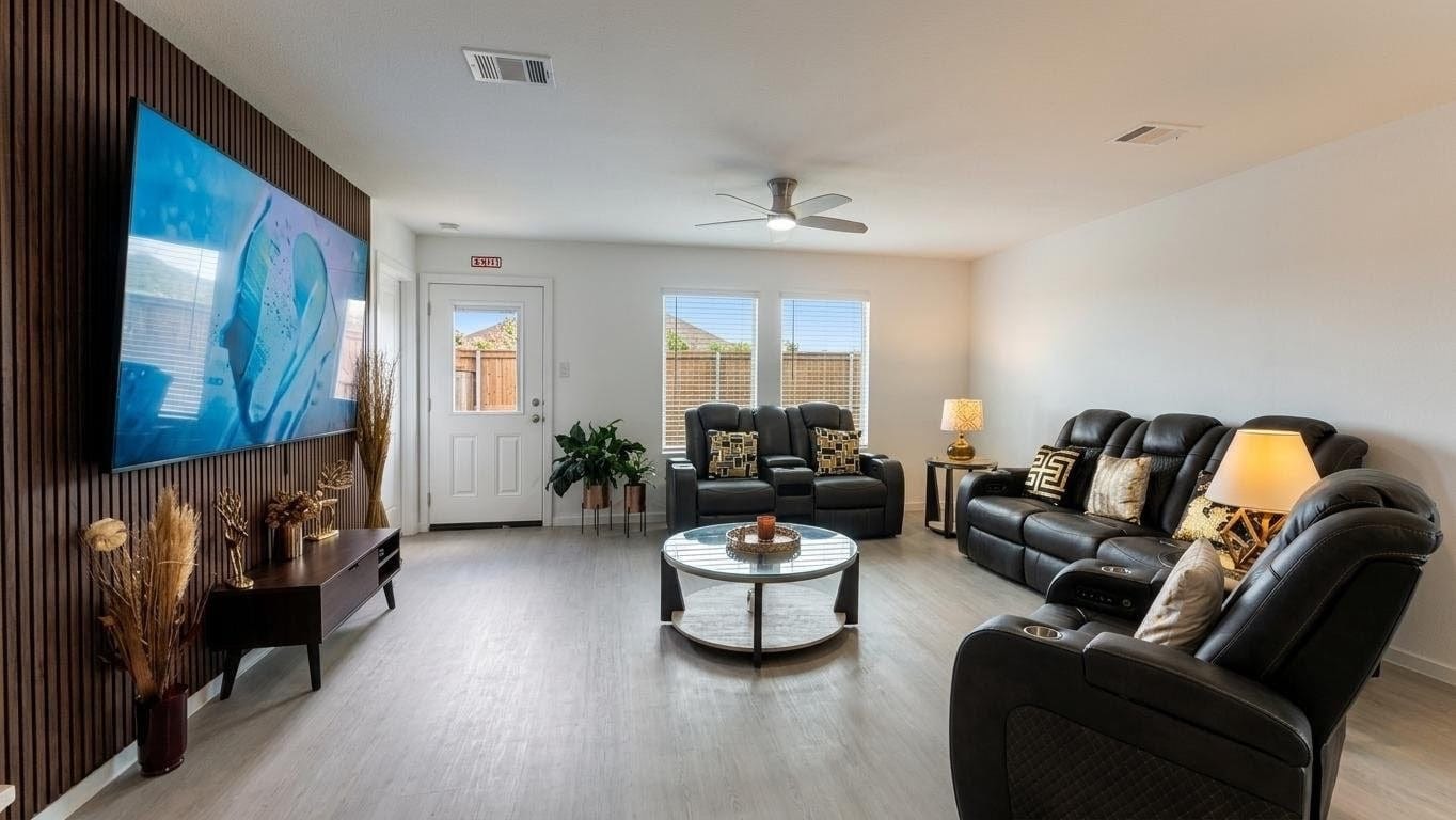 Living Room at Luxia Harmony Haven